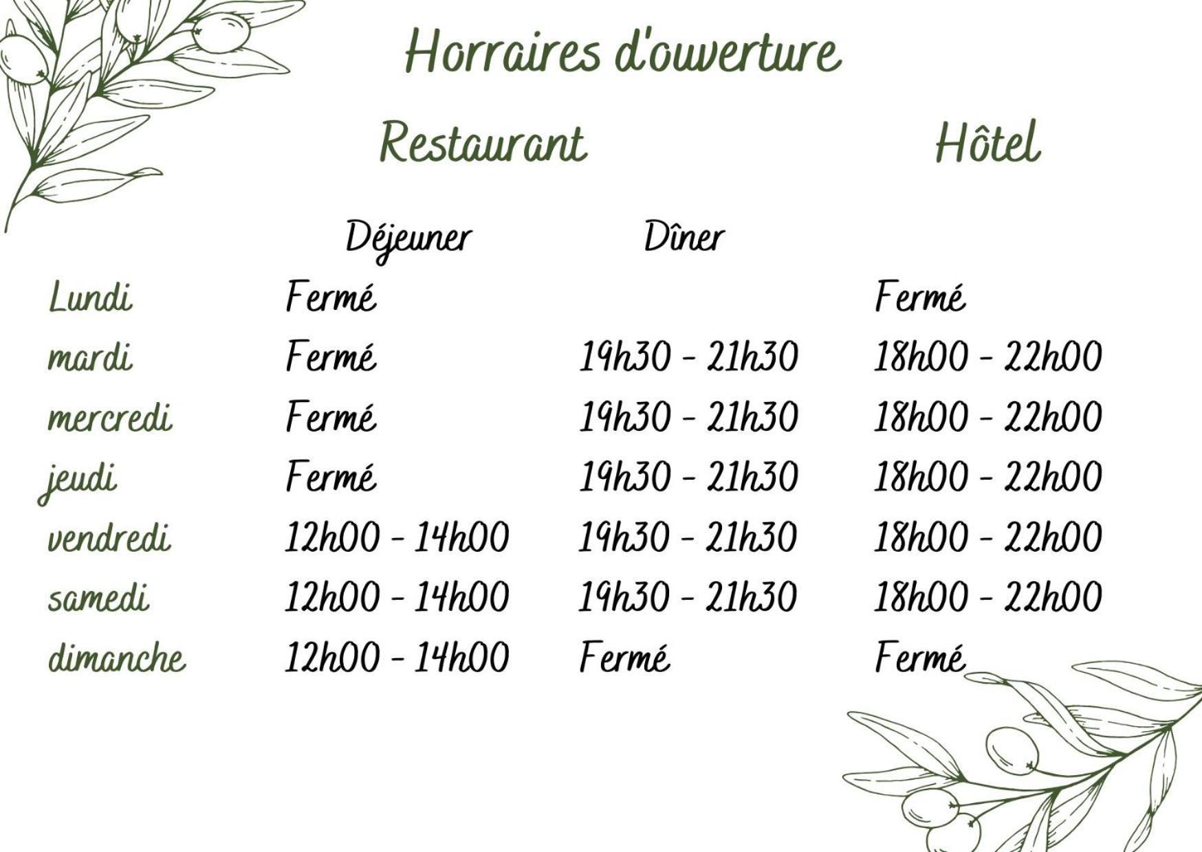 Hotel Restaurant Le Provence Brignoles Exterior photo